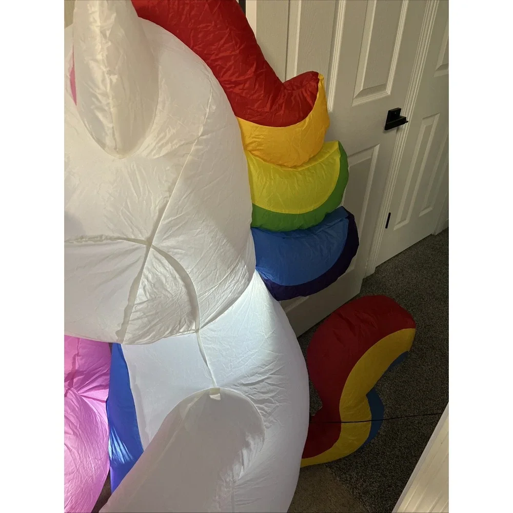 Unicorn Inflatable Decoration 5 Ft Tall 